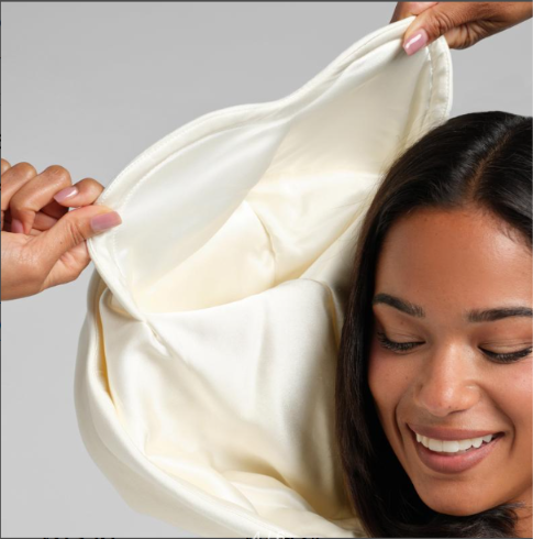 AERREST | First Class Travel Zip Hoodie — Oversized Cloud Fleece Hoodie With Satin-Lined Hood & Built-In Sleep Mask