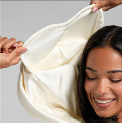 AERREST | First Class Travel Zip Hoodie — Oversized Cloud Fleece Hoodie With Satin-Lined Hood & Built-In Sleep Mask
